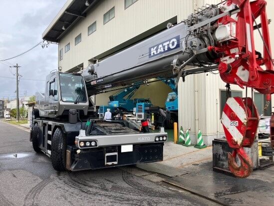 4037 SR250Rf ROUGH TERRAIN CRANE KATO